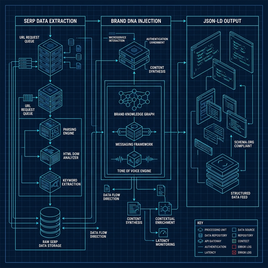 Technical Blueprint of a BYOK Programmatic SEO Pipeline